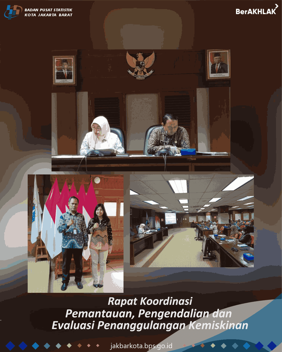 Rapat Koordinasi Evaluasi Penanggulangan Kemiskinan di Kota Adm. Jakarta Barat