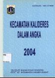 Kecamatan Kalideres Dalam Angka 2004