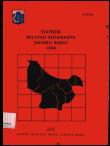 STATISTIK WILAYAH KOTAMADYA JAKARTA BARAT 1994