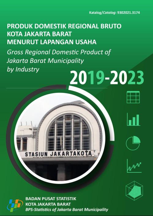 Produk Domestik Regional Bruto Kota Jakarta Barat Menurut Lapangan Usaha 2019-2023