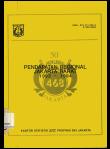 PENDAPATAN REGIONAL JAKARTA BARAT 1993 - 1994