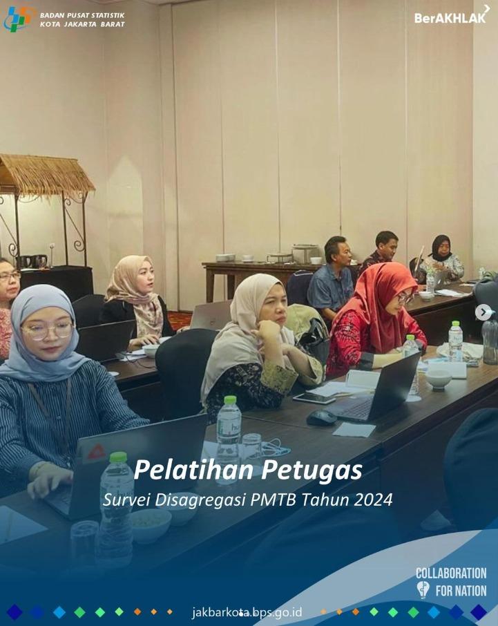 Pelatihan Petugas Survei Disagregasi PTMB Tahun 2024