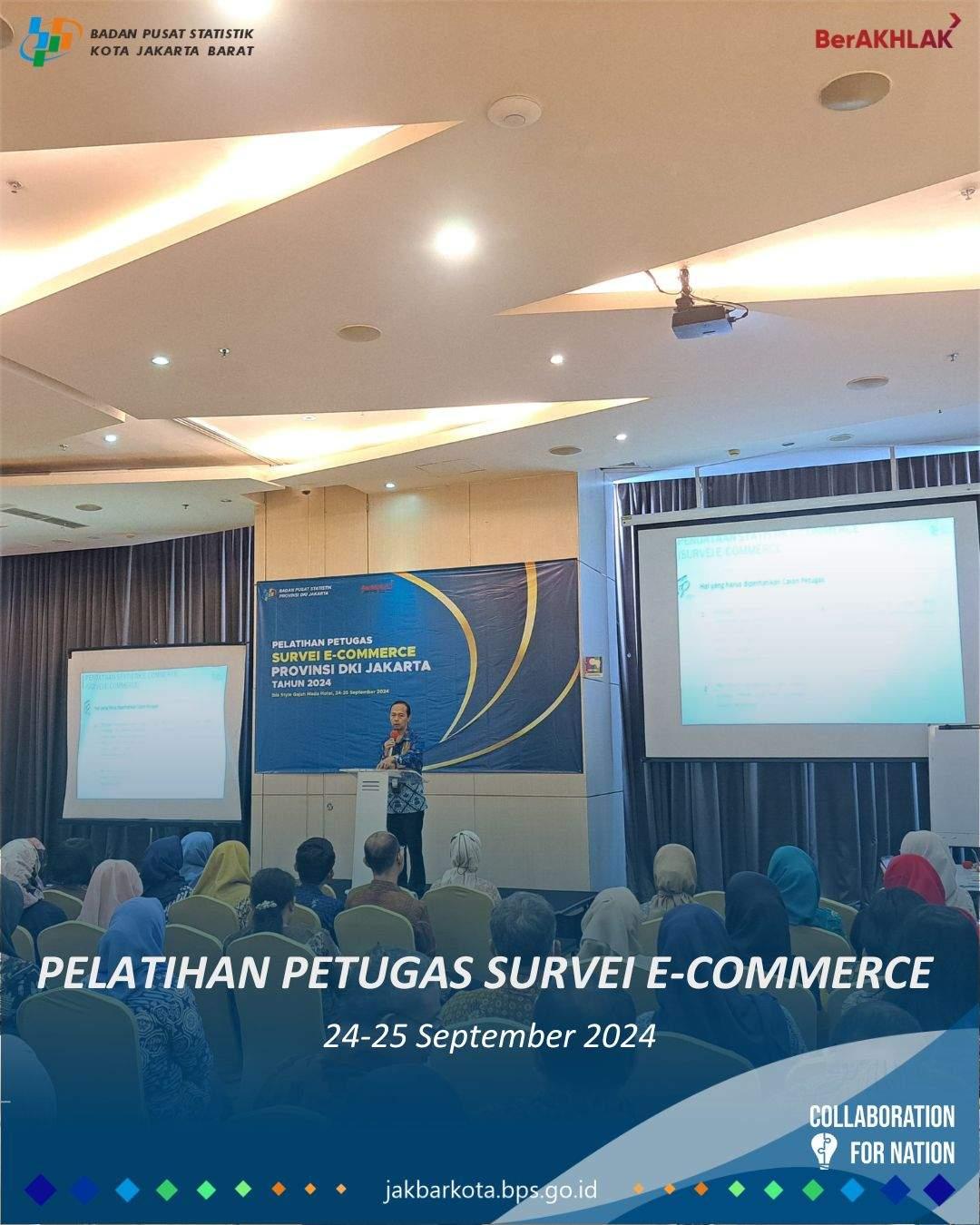 Pelatihan Petugas Survei E-Commerce 24-25 September 2024