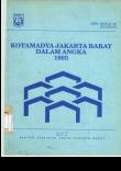 Kotamadya Jakarta Barat Dalam Angka Tahun 1993