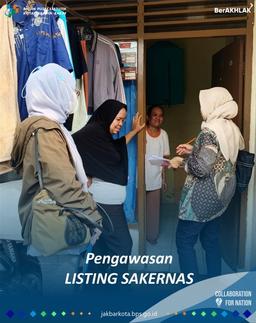 Pengawasan Listing Sakernas 