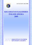 Kecamatan Kalideres Dalam Angka 2005