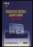 Pendapatan Regional Jakarta Barat 2000-2003