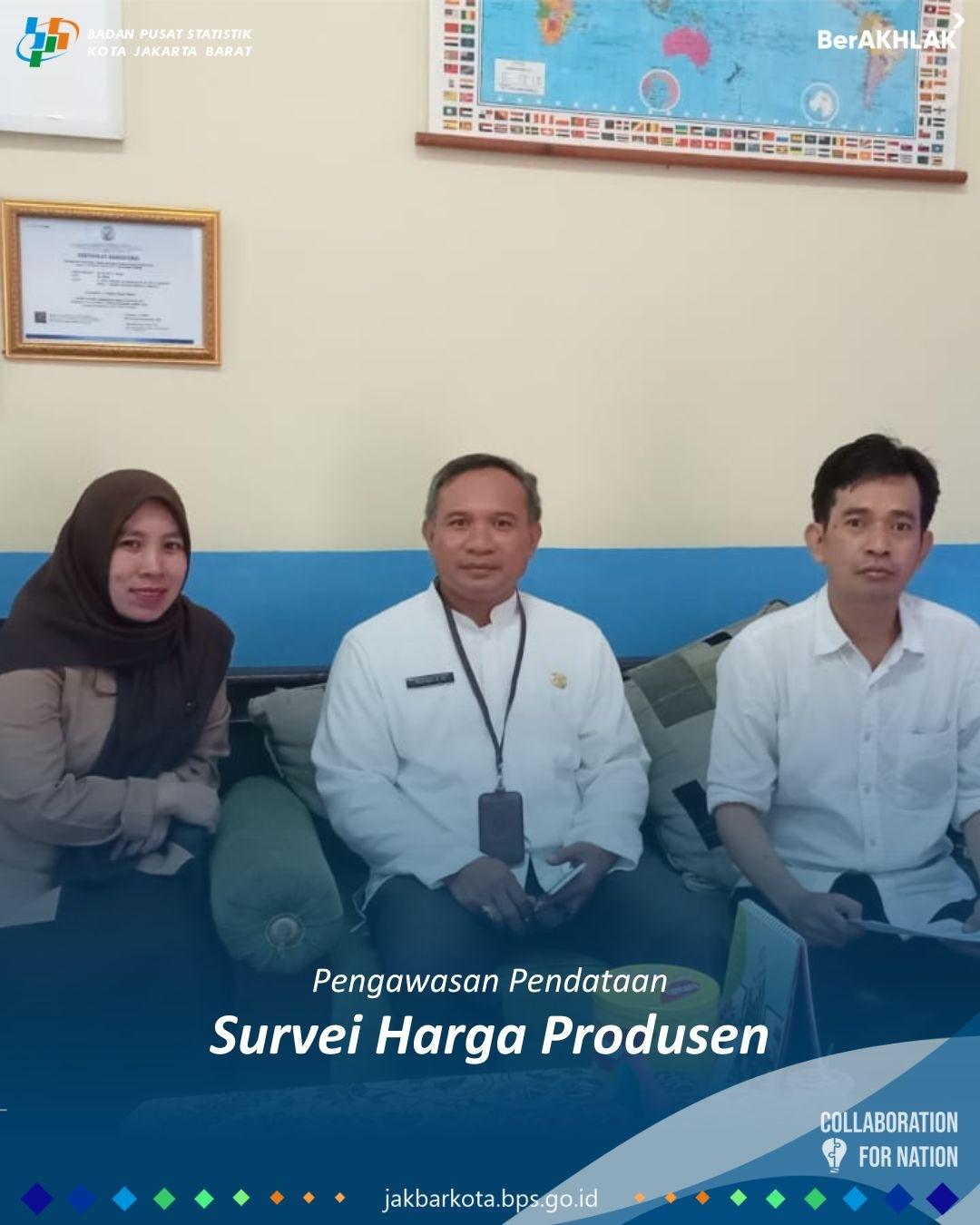 Supervisi Pendataan Survei Harga Produsen