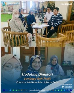 Updating Direktori Lembaga Non Profit Dikantor Walikota Adm. Jakarta Barat