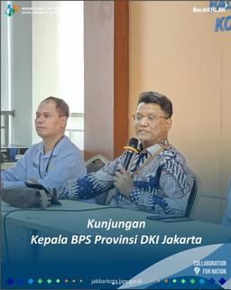 Visit of the Head of BPS Prov DKI Jakarta