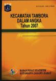 Kecamatan Tambora Dalam Angka Tahun 2007