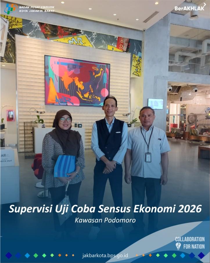 Supervisi Uji Coba Sensus Ekonomi 2026