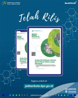 Release of West Jakarta Poverty Profile Statistics, March 2024.