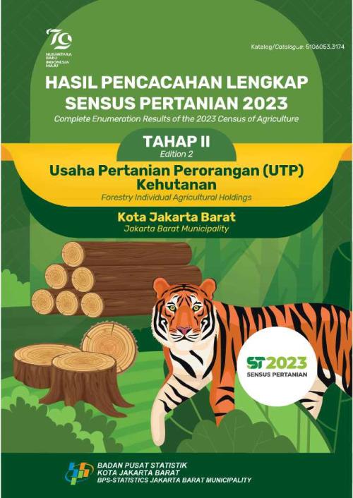 Complete Enumeration Result of the 2023 Census of Agriculture - Edition 2: Forestry Individual Agricultural Holdings Jakarta Barat Municipality