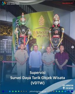 Supervisi Survei Daya Tarik Objek Wisata (VDTW)