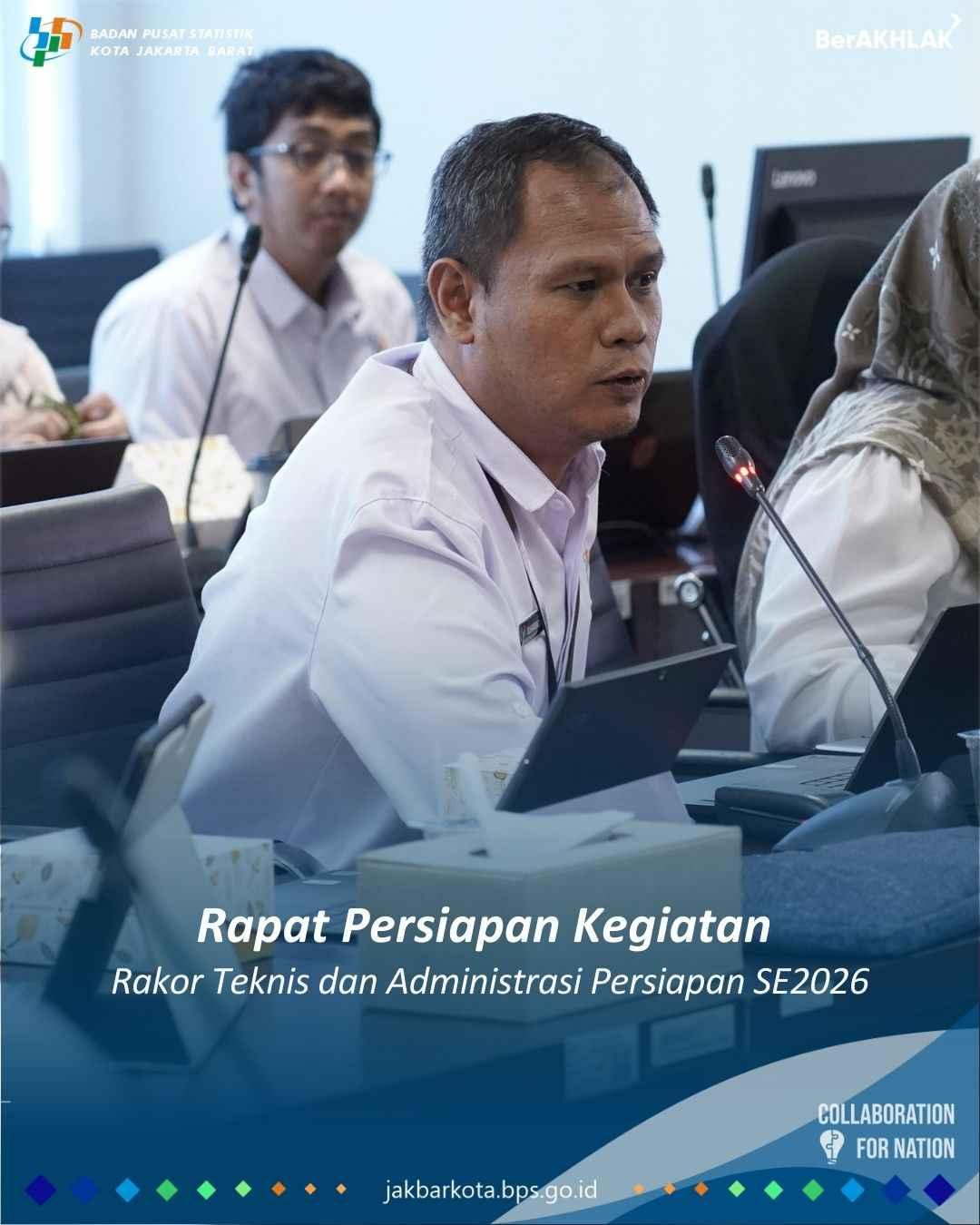 Rapat Persiapan Kegiatan Rakor Teknis dan Administrasi Persiapan SE2026