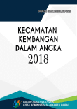 Kecamatan Kembangan Dalam Angka 2018