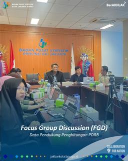 Focus Group Discussion (FGD) - Data Pendukung Penghitungan PDRB