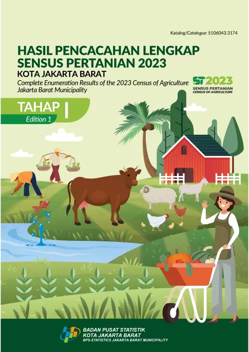 Hasil Pencacahan Lengkap Sensus Pertanian 2023 - Tahap I Kota Jakarta Barat